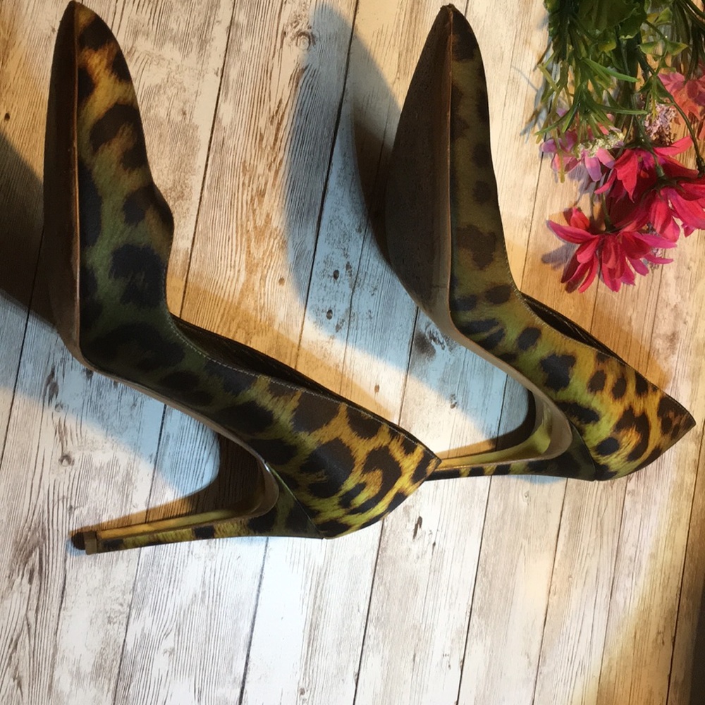 Rupert Sanderson shoes leopard print heels size 39 - Picture 2 of 16